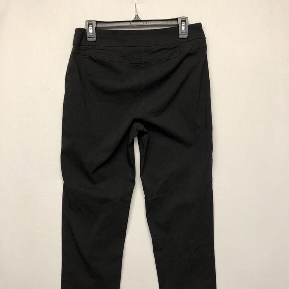 Coldwater Creek Women Pull On Pants Size 12 Black Rayon Blend B251 -27 - Picture 15 of 16